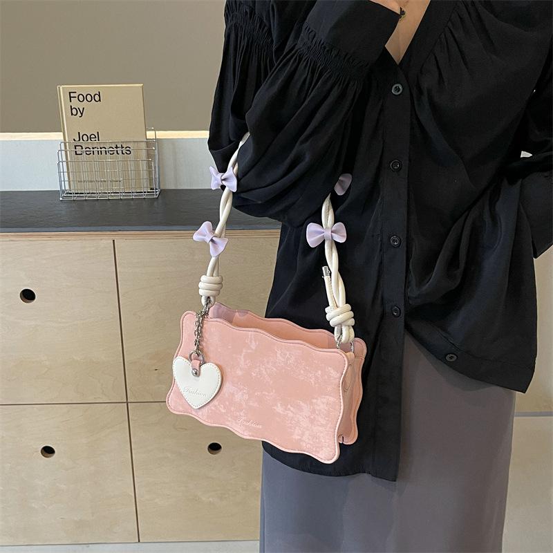 Sports bag Kleine vierkante schoudertas voor dames, casual schoudertas, schattige tas voor meisjes, nieuw