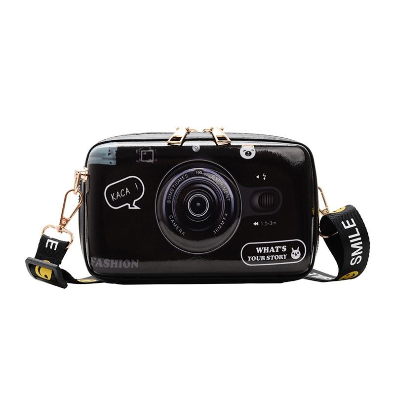 Versatile bag Veelzijdige One Shoulder Oblique Straddle Bag voor vrouwen Trendy Cool Personality Camera Design Bag Color Box Mobile