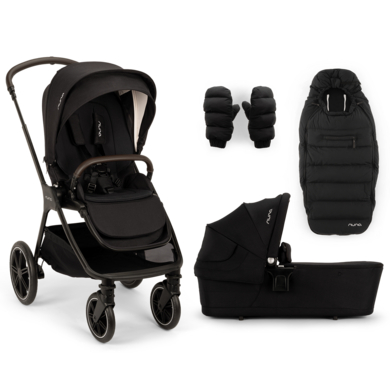 Nuna TRIV™ Ix All-in-One Set Caviar compacte kinderwagen