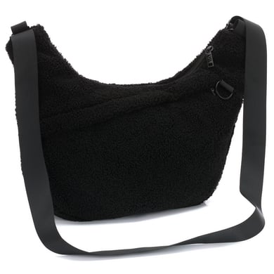 Fillikid Luiertas Daybag teddy pluche zwart