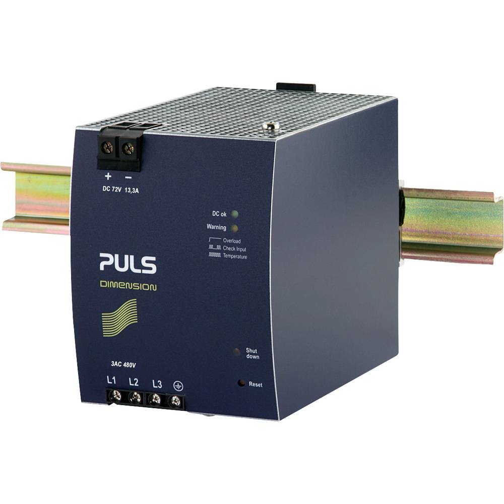 PULS DIN-rail netvoeding 72 V/DC 13.3 A 960 W Aantal uitgangen: 1 x Inhoud: 1 stuk(s)