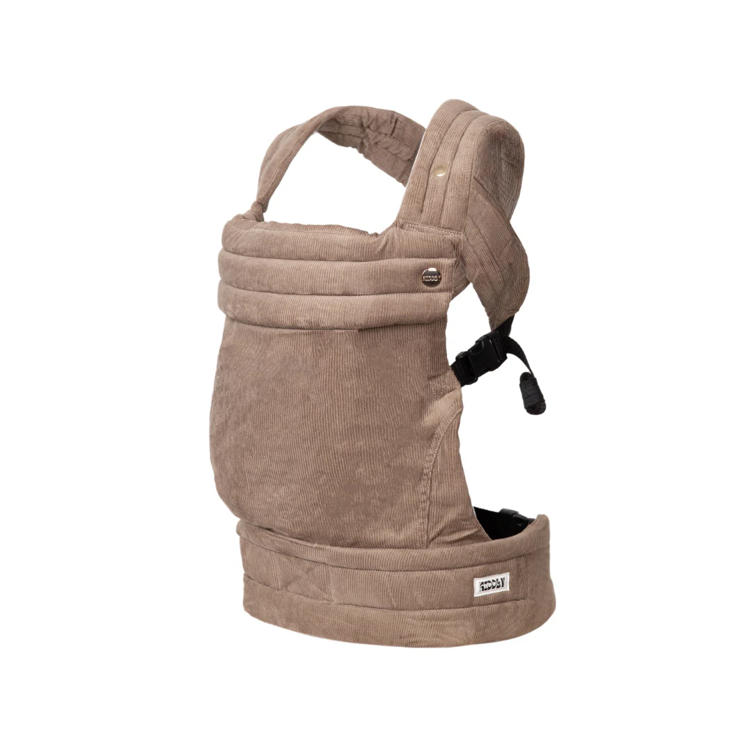 Kiddly Draagzak Corduroy Taupe