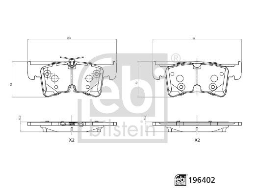 Volkswagen Remblokkenset, schijfrem