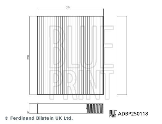 Byd Interieurfilter