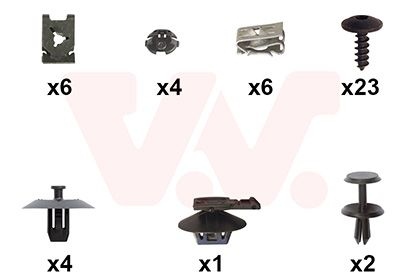 Audi Montageset Voorbumper
