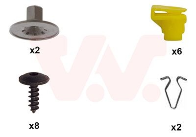 Audi Montageset Achterbumper