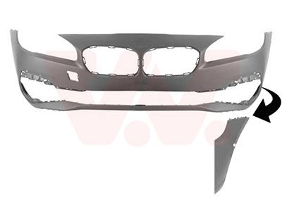 Bmw Voorbumper In Primer