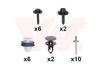 Dacia Montageset Achterbumper