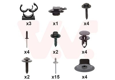 Dacia Montageset Achterbumper