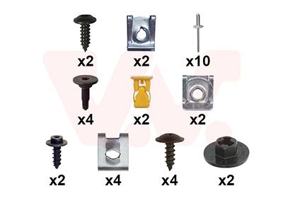 Abarth Montageset Achterbumper