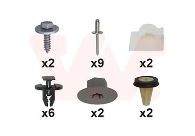 Ford Montageset Achterbumper