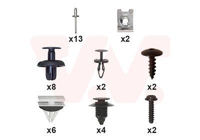 Ford Montageset Achterbumper