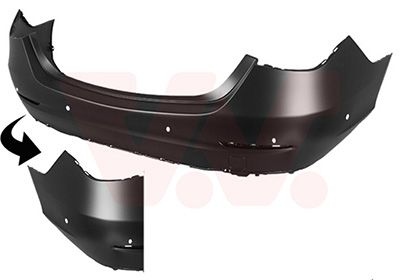 Mercedes-Benz Achterbumper In Primer