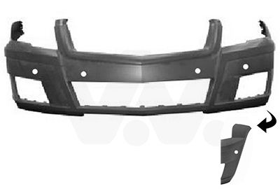 Mercedes-Benz Voorbumper In Primer