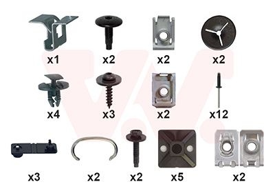 Peugeot Montageset Achterbumper