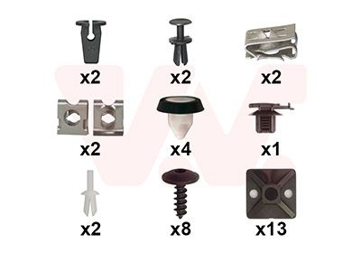 Cupra Montageset Achterbumper