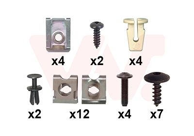Seat Montageset Voorbumper