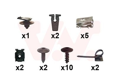 Seat Montageset Achterbumper