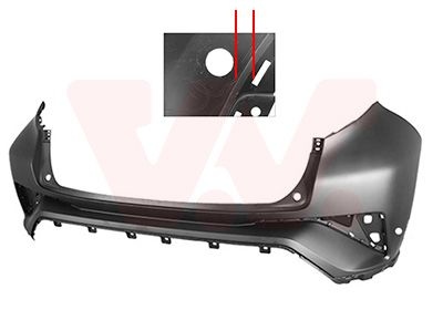 Toyota Achterbumper In Primer