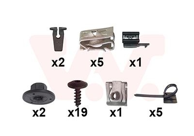 Volkswagen Montageset Voorbumper