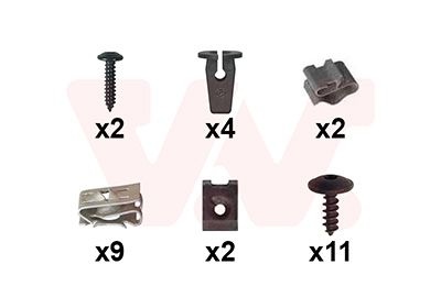 Volkswagen Montageset Voorbumper