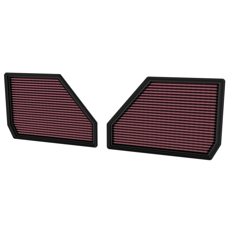Alpina K&N vervangingsfilter passend voor BMW X5 (G05), X6 (G06), X7 (G07), XM (G09) 4.4L V8 (set van 2 stu