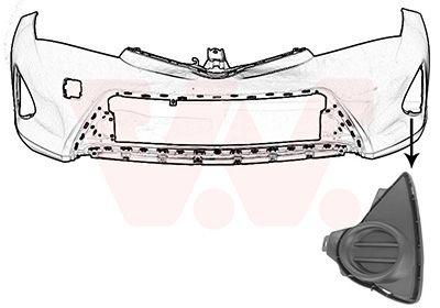 Toyota Luchtgrille Onder L.