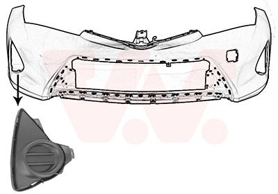 Toyota Luchtgrille Onder R.