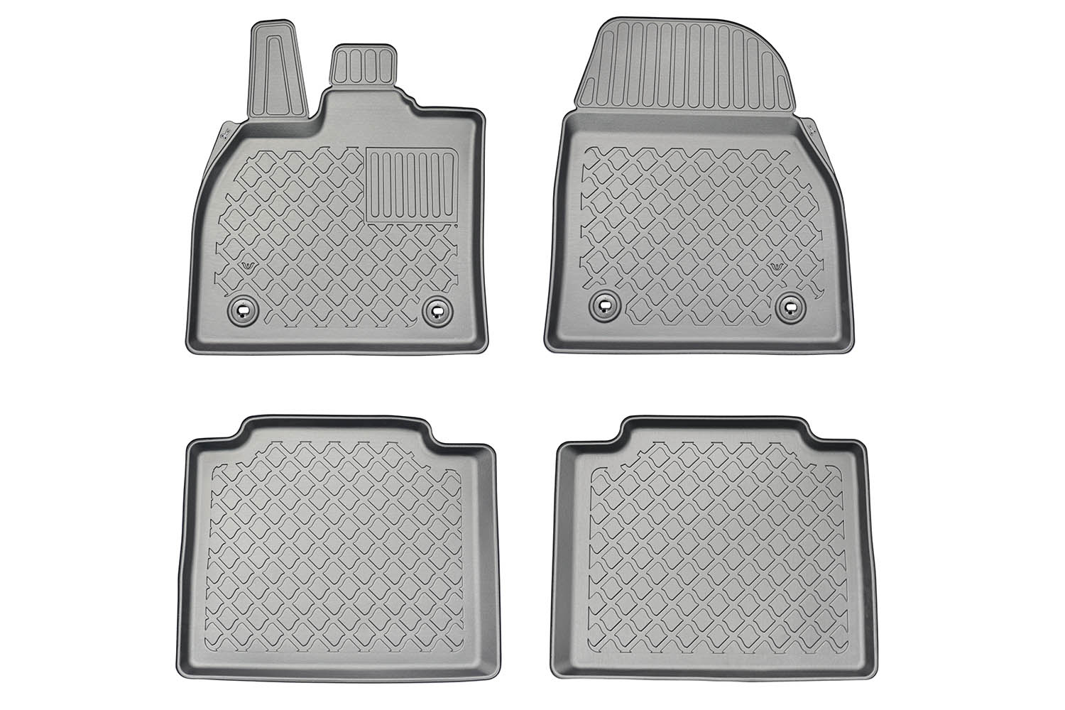 Lexus Rubbermatten passend voor Toyota bZ4X /  RZ 450e / Subaru Solterra 2022-