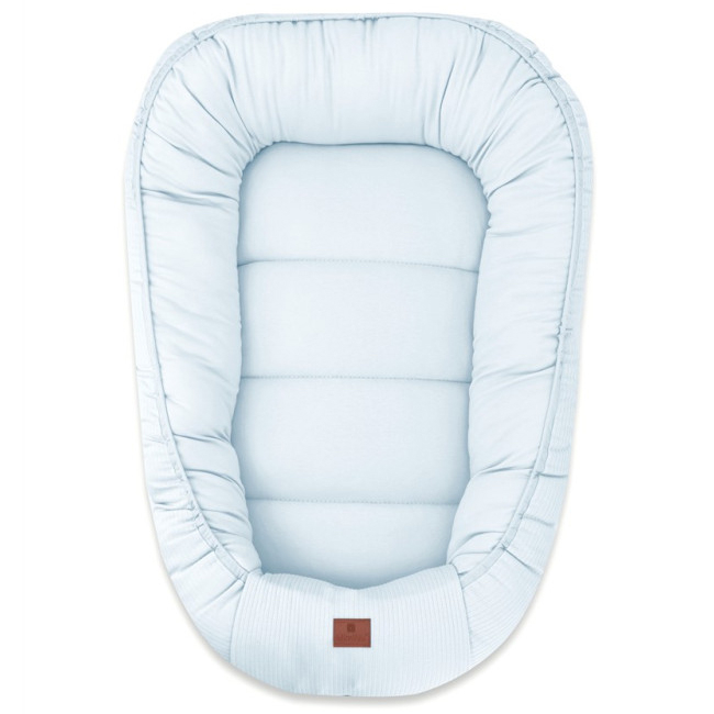 Babynestje Cozy van Zacht Jersey Blauw - Luxe Comfort voor je Baby