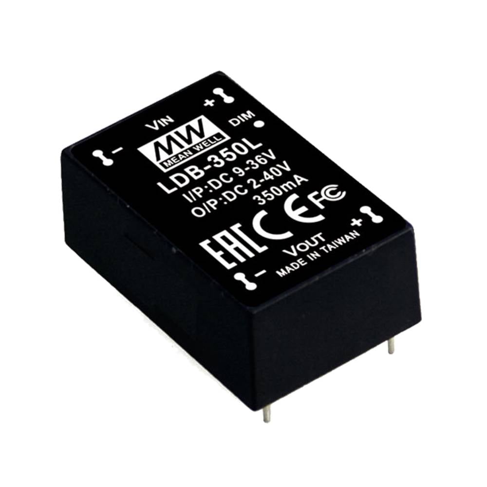 Mean Well DC/DC-LED-driver  LDB-350L 350 mA 14 W 1 stuk(s)