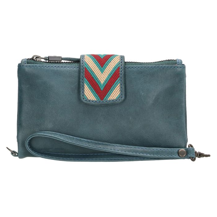 Micmacbags Friendship Portemonnee-Jeansblauw