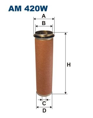 Mercedes-Benz Secundairfilter