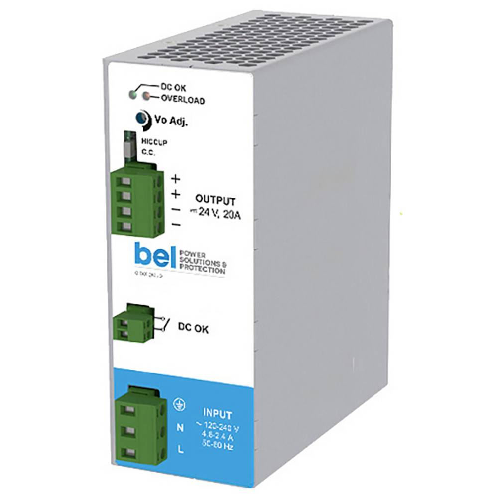 Belfuse DIN-rail netvoeding 72 V/DC 6.7 A 480 W Inhoud: 1 stuk(s)