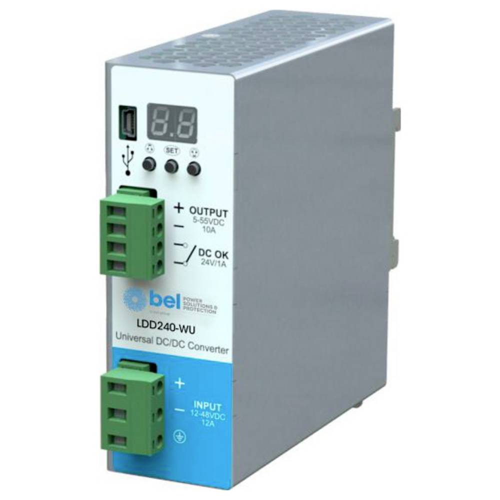 Belfuse DIN-rail netvoeding DC/DC 240 W Inhoud: 1 stuk(s)