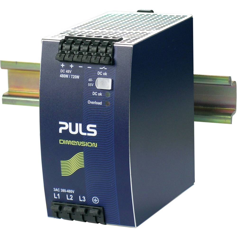 PULS DIMENSION QT20.481 DIN-rail netvoeding 48 V/DC 10 A 480 W Aantal uitgangen:1 x Inhoud 1 stuk(s)