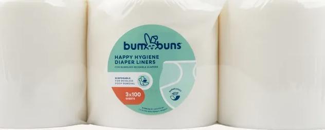 Bumbuns Rol paper liner 3st