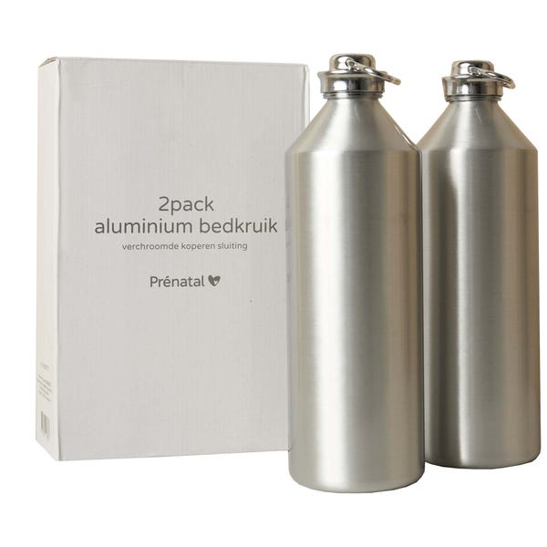 Prénatal aluminium kruik 2 stuks