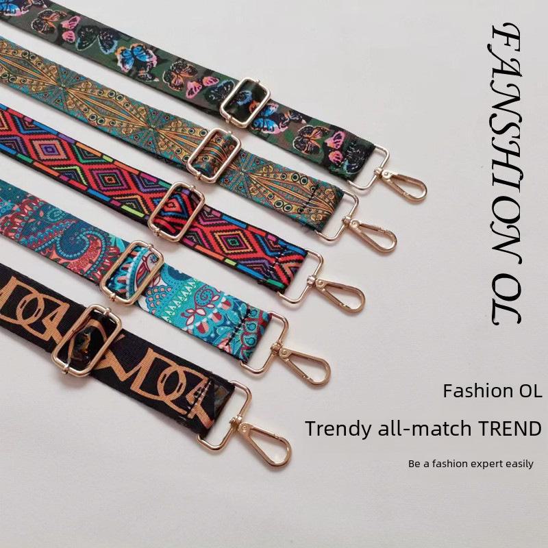 AI Supermarket Etnische dames crossbodytas - DIY vervangbare brede schouderband geometric pattern