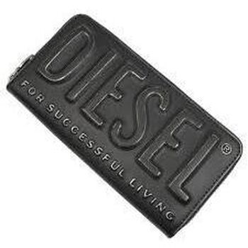 Diesel Portemonnee  X10006 P8078DSL 3D -CONTINENTAL ZIP L-T8013 BLACK
