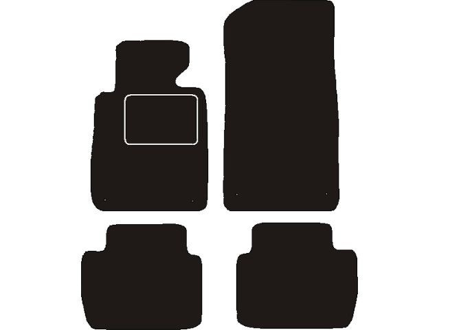 Bmw Automatten passend voor  E46 (3-serie) 2002 - 2007