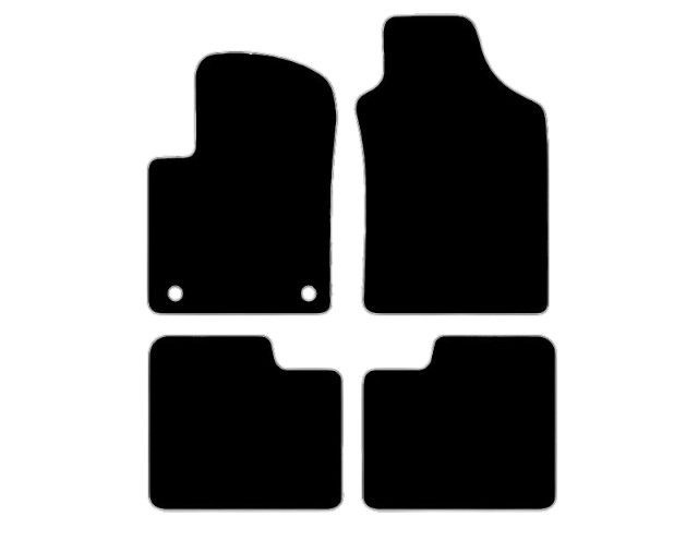 Fiat Automatten passend voor  500 2007 - 2012