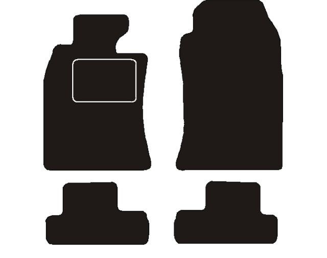 Mini Automatten passend voor  Cabrio R52 2004-2008