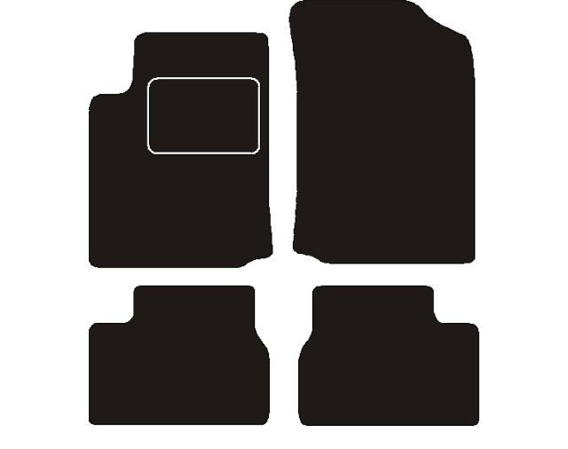 Citroen Automatten passend voor  C3 2001 - 2005