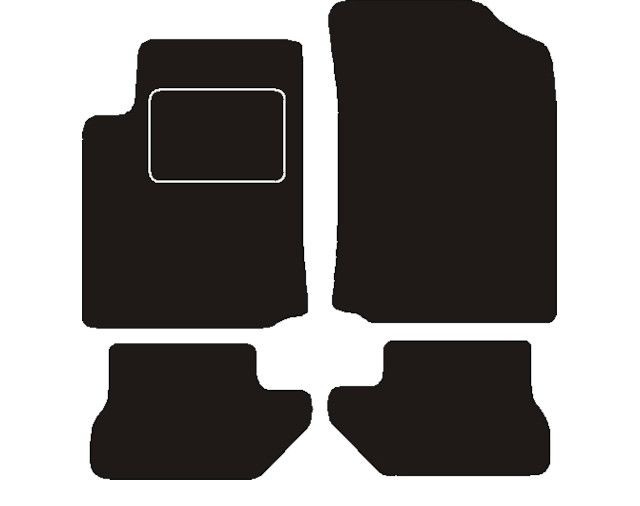 Citroen Automatten passend voor  C3 Pluriel 2003 - 2005