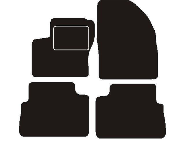Ford Automatten passend voor  Focus C-Max 2003 - 2007