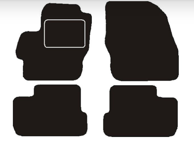 Mazda Automatten passend voor  3 2008 - 2011