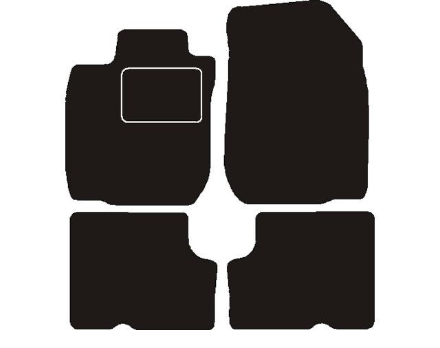 Dacia Automatten passend voor  Logan 2004 - 2008