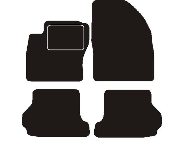 Ford Automatten passend voor  Focus Cabrio 2006 - 2010