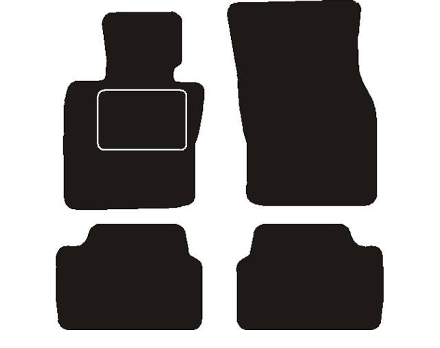 Mini Automatten passend voor  F55 5 deurs 2014 -
